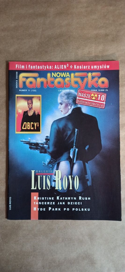 Nowa Fantastyka numery 8 do 11 rok 1992.