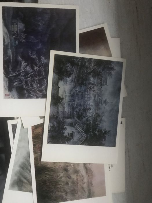 листівки набори/кораблі, мундири, рослини,живопис,рибки др,