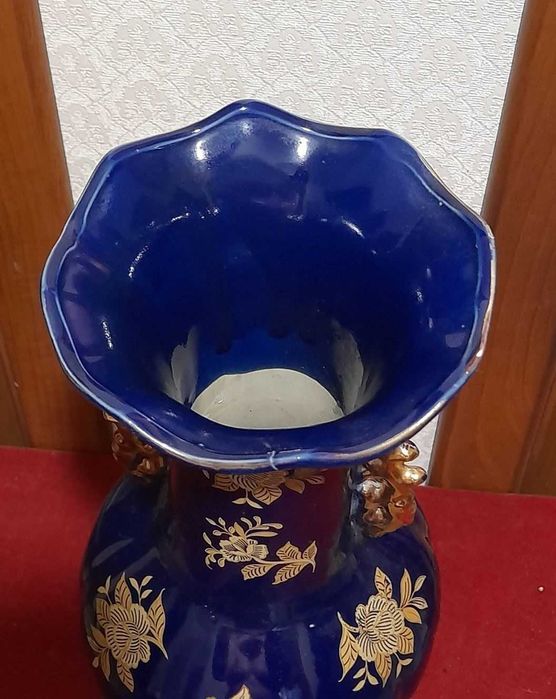 Ваза кобальт 45,5см