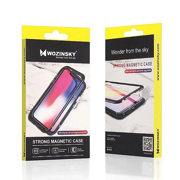 Wozinsky Full Magnetic Case magnetyczne etui 360 pokrowiec na przód i