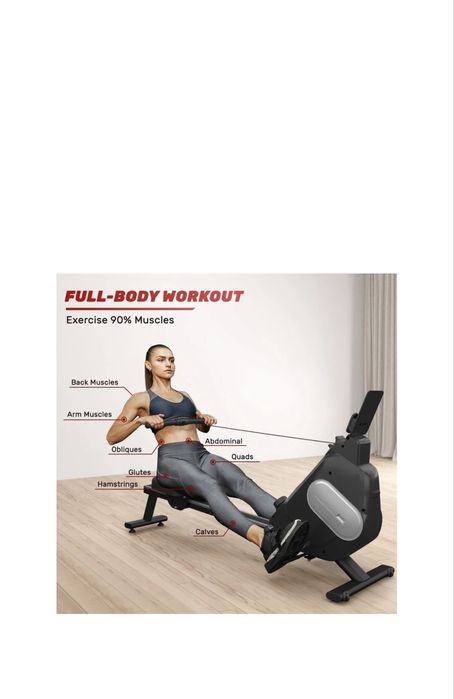 Maquina remo de musculacao domestica