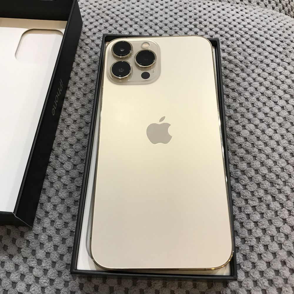 Iphone gold 1T 13 pro max айфон золотой в идеальном состоянии
