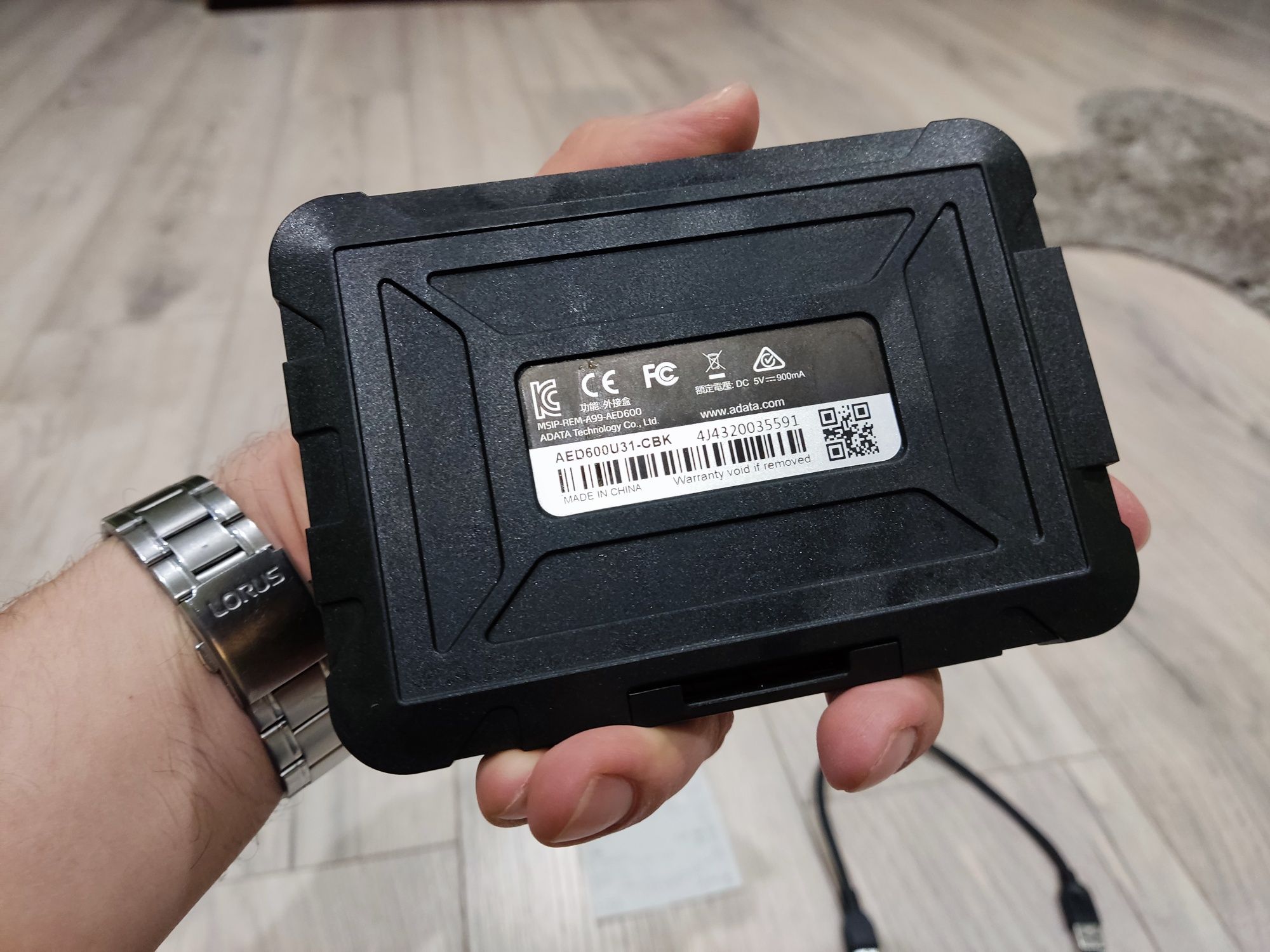 Dysk Sandisk SSD PLUS 1TB SATA 3 + Obudowa zewnętrzna ADATA PS5 / XBOX