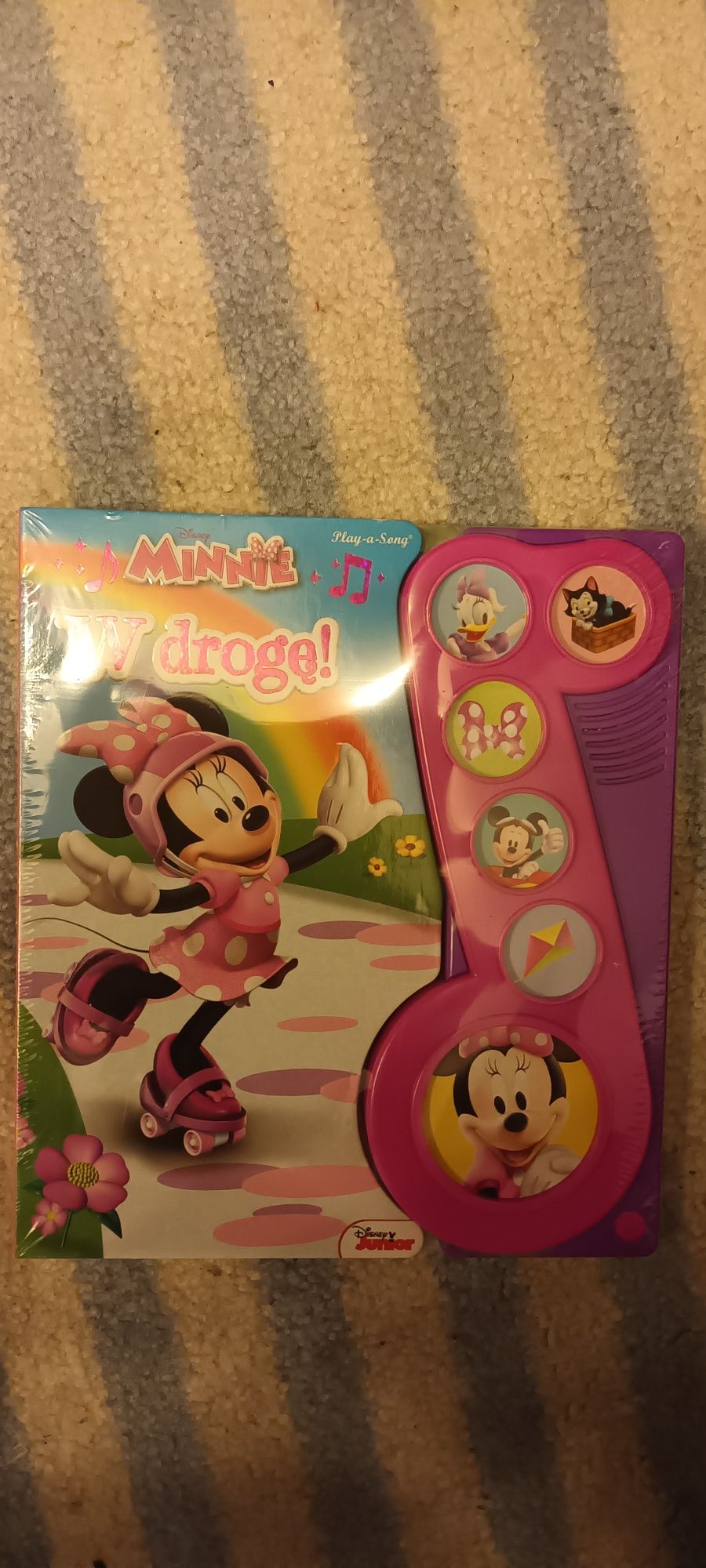 Mimi Disney książeczka interaktywna nowa folia