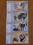 Banknot kolekcjonerski - Zoo Bojnice Słowacja Zoolar, bon Matej Gabris