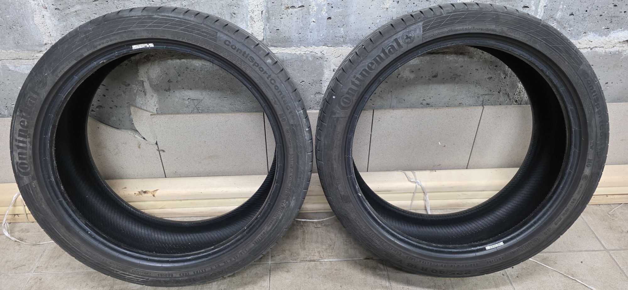 225 40 R18 Continental ContiSportContact 5 2x Letnie Bdb stan