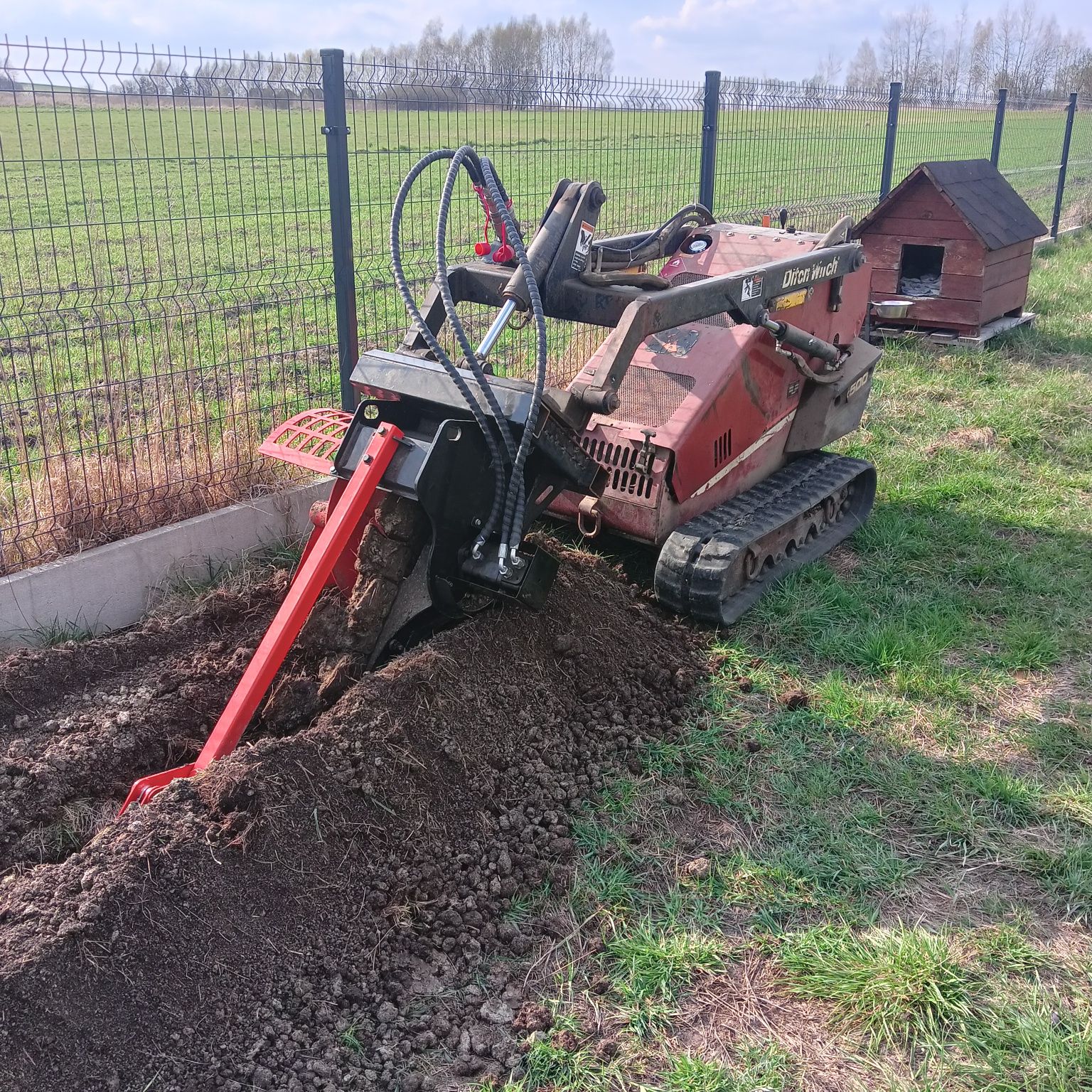 Sprzedam koparkę łańcuchową minikoparka mini ładowarka