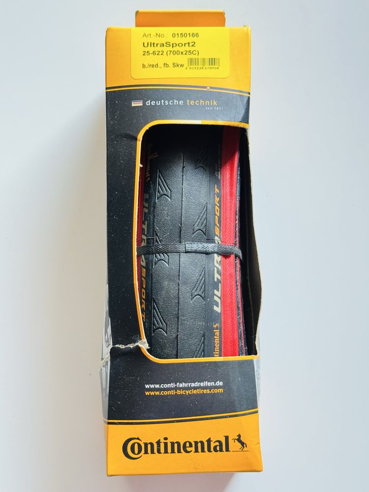 Continental Ultra Sport 2, 700x25C opona zwijana