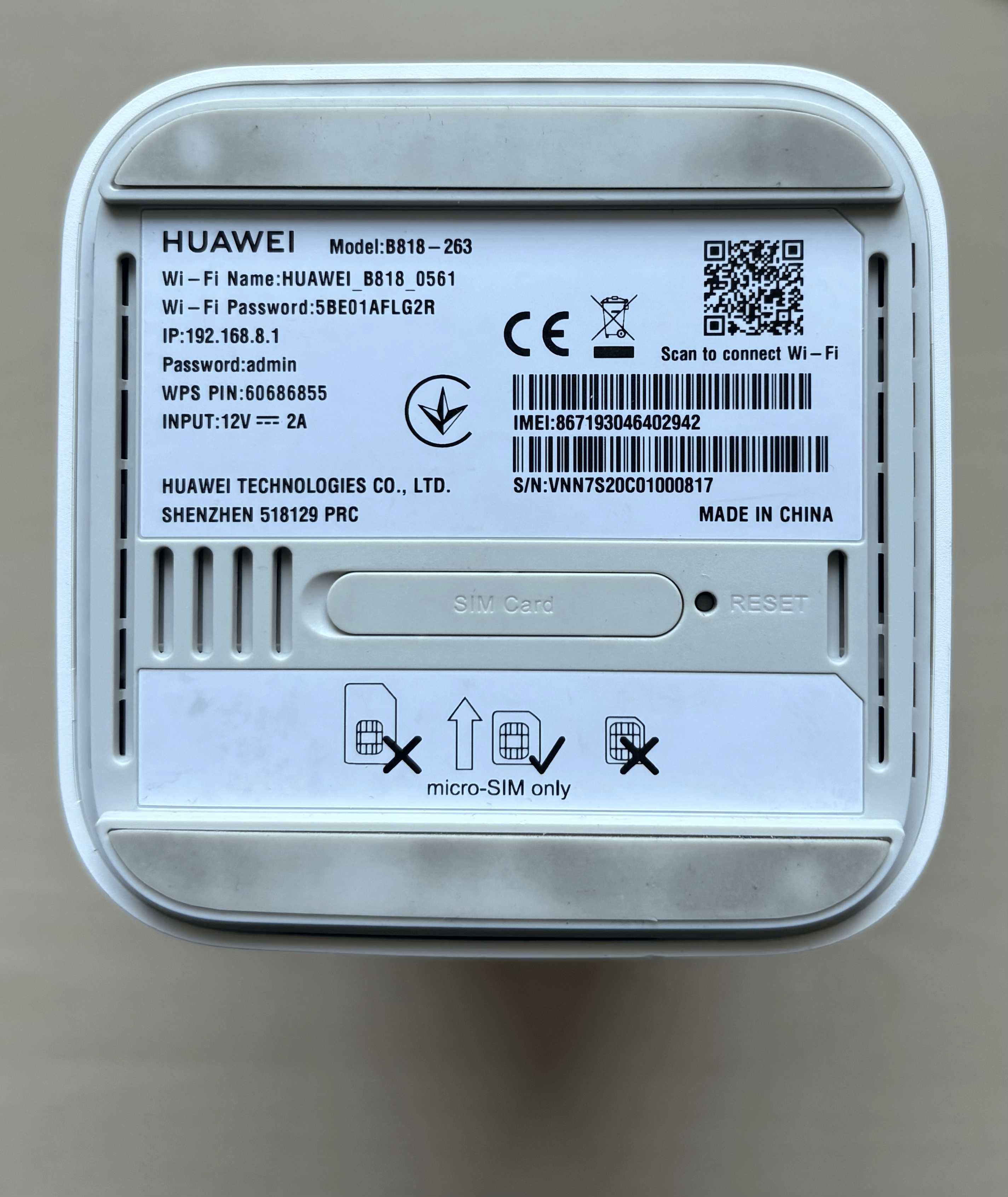 Router Huawei B818-263