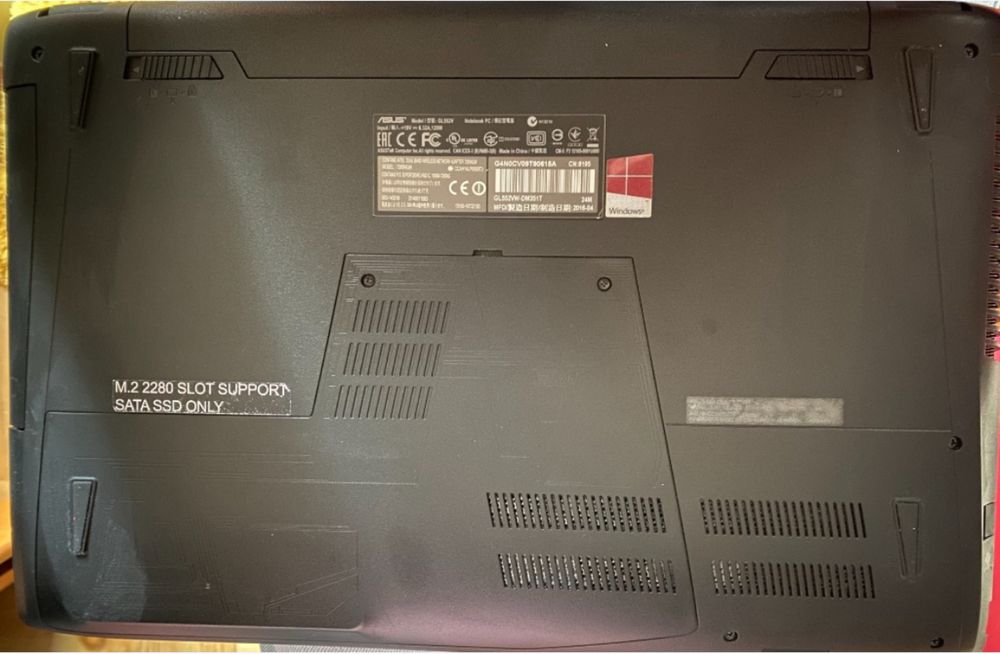 Asus rog gl552vw