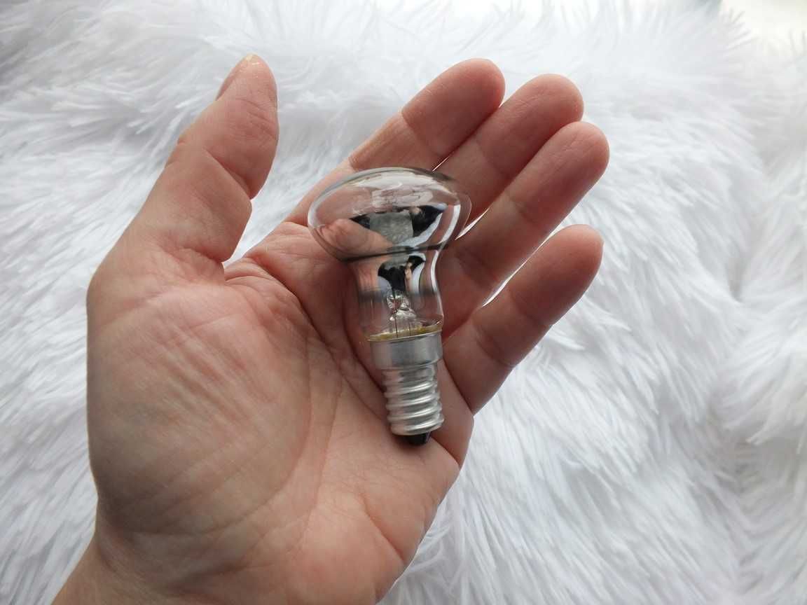 Żarówka typu grzybek do lamp Lawa 40W E14 Nowa w kartoniku Ostatnie 2