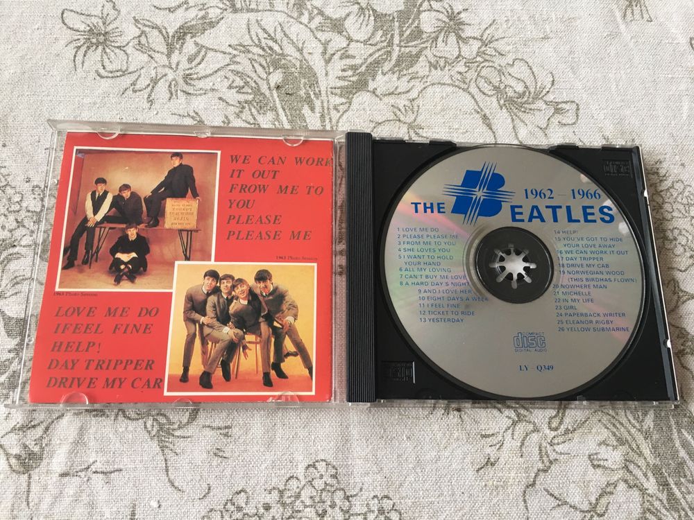Płyta cd The Beatles Czerwony Album największe przeboje