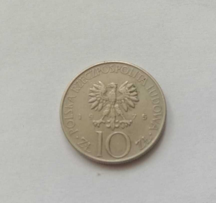 Moneta 10 złoty "ADAM MICKIEWICZ" z 1975 roku