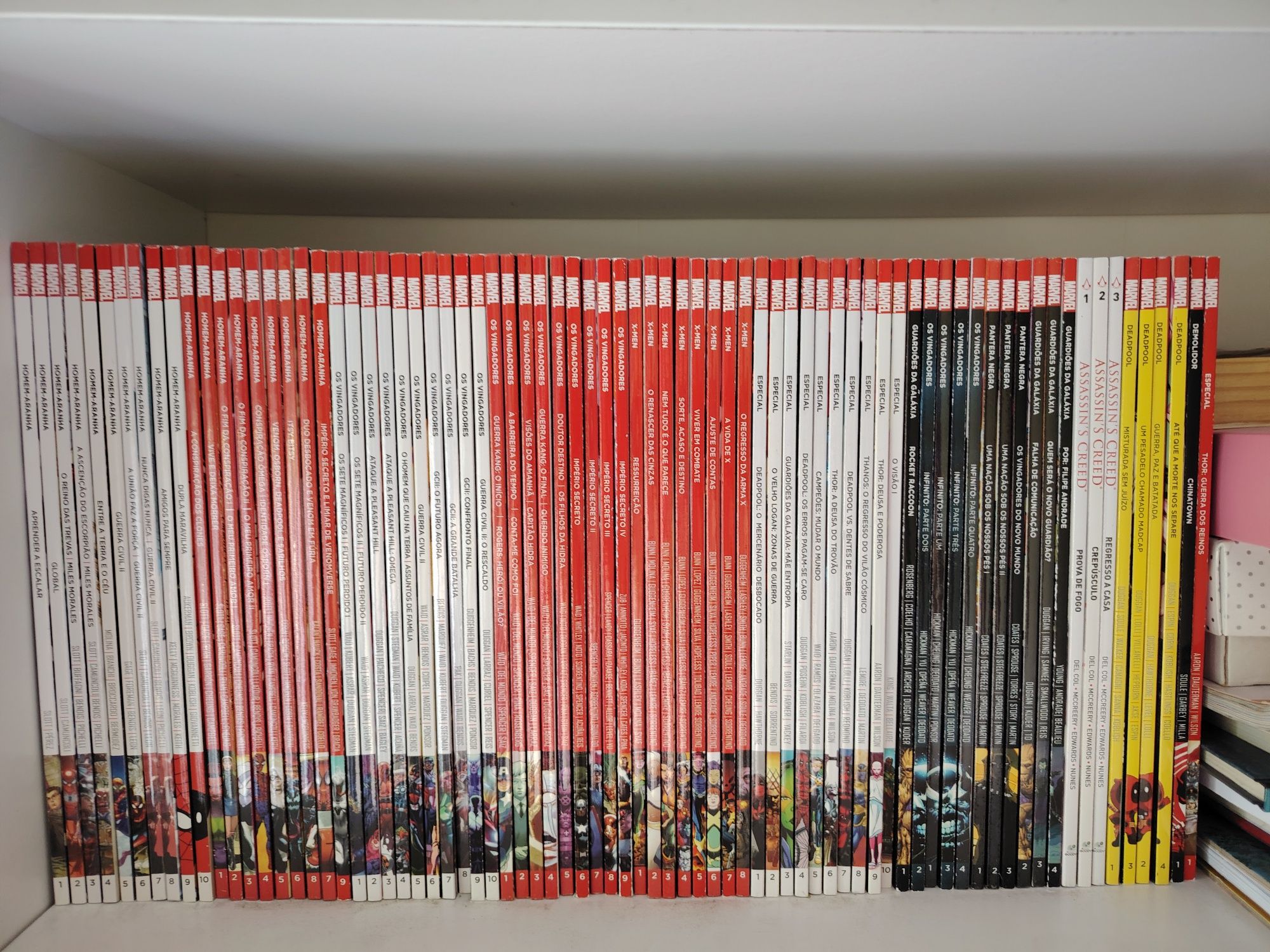 Revistas de banda desenhada da marvel