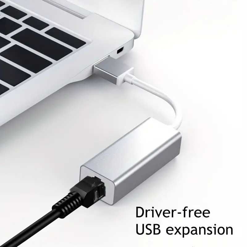 Adaptador de rede USB para Ethernet de 100 Mbps RJ45