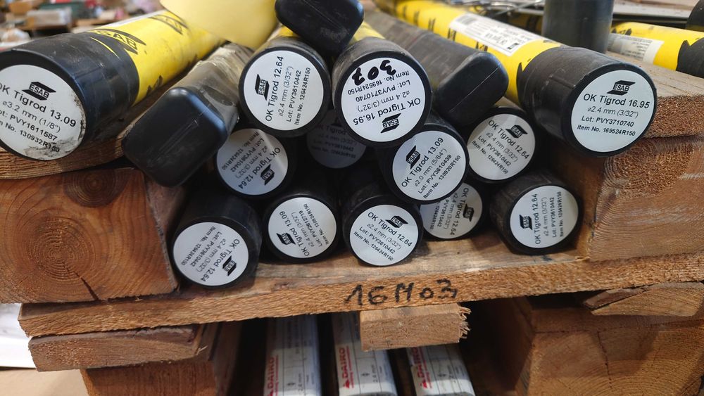 Sprzedam drut TIG Esab, Daiko,Boehler