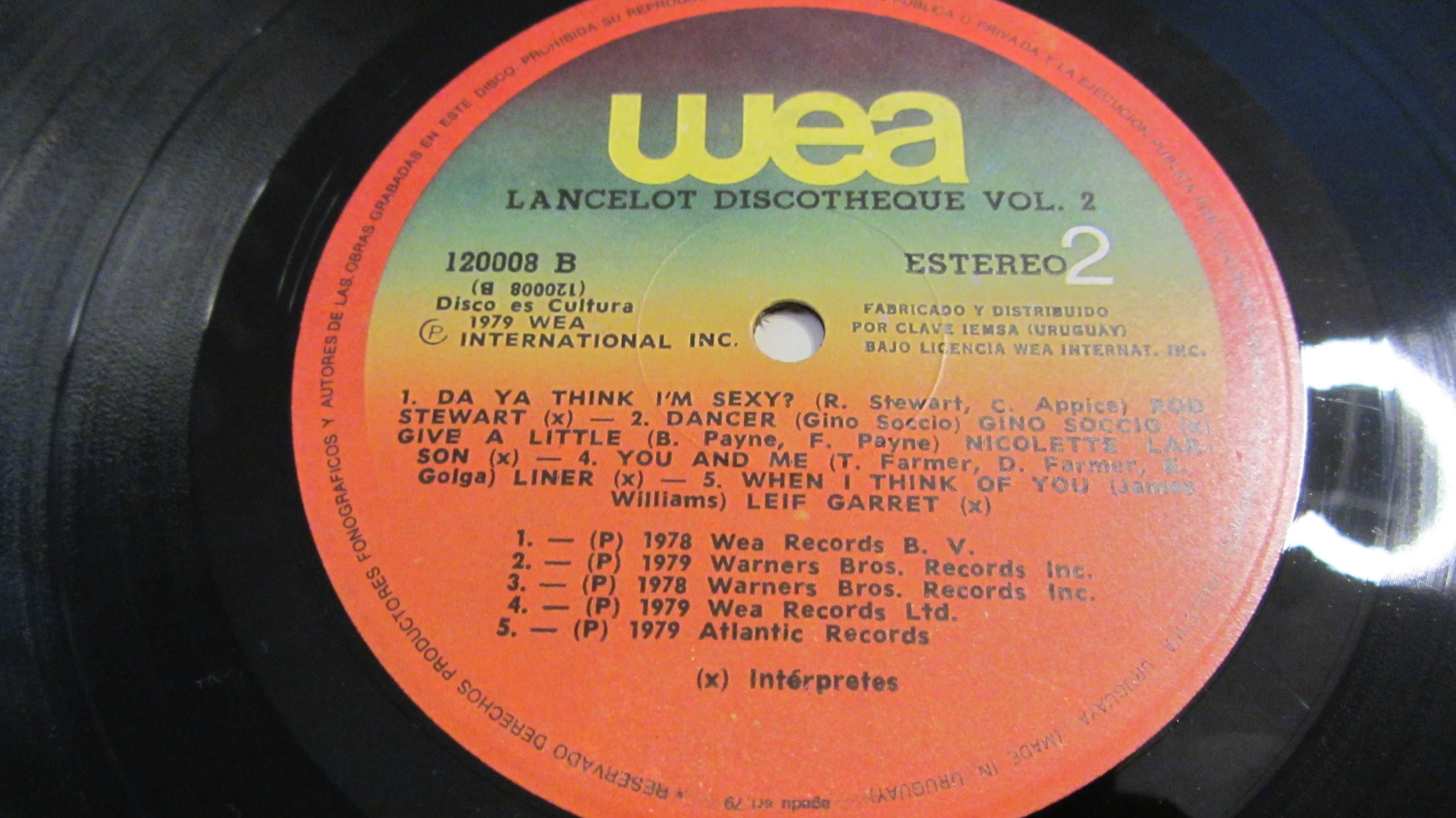 "Lancelot Discoteque 2" Winyl Vinyl Ultra Rarytas , rzadki!