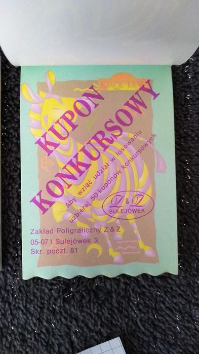 Notesy karteczki Król Lew Lata 90 Kolorowe