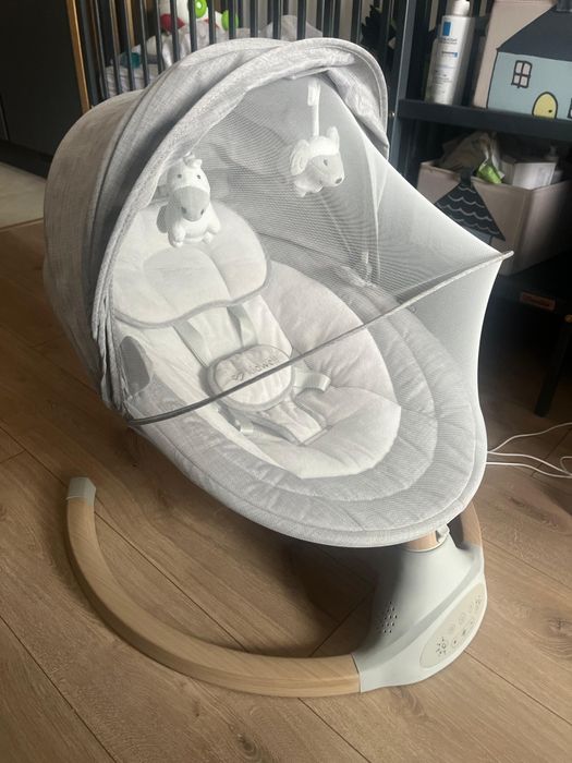 Bujaczek leżaczek elektryczny LUXI z pilotem bluetooth Kidwell