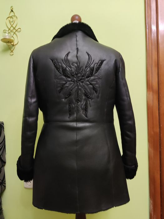 Шкіряна натуральна дублянка