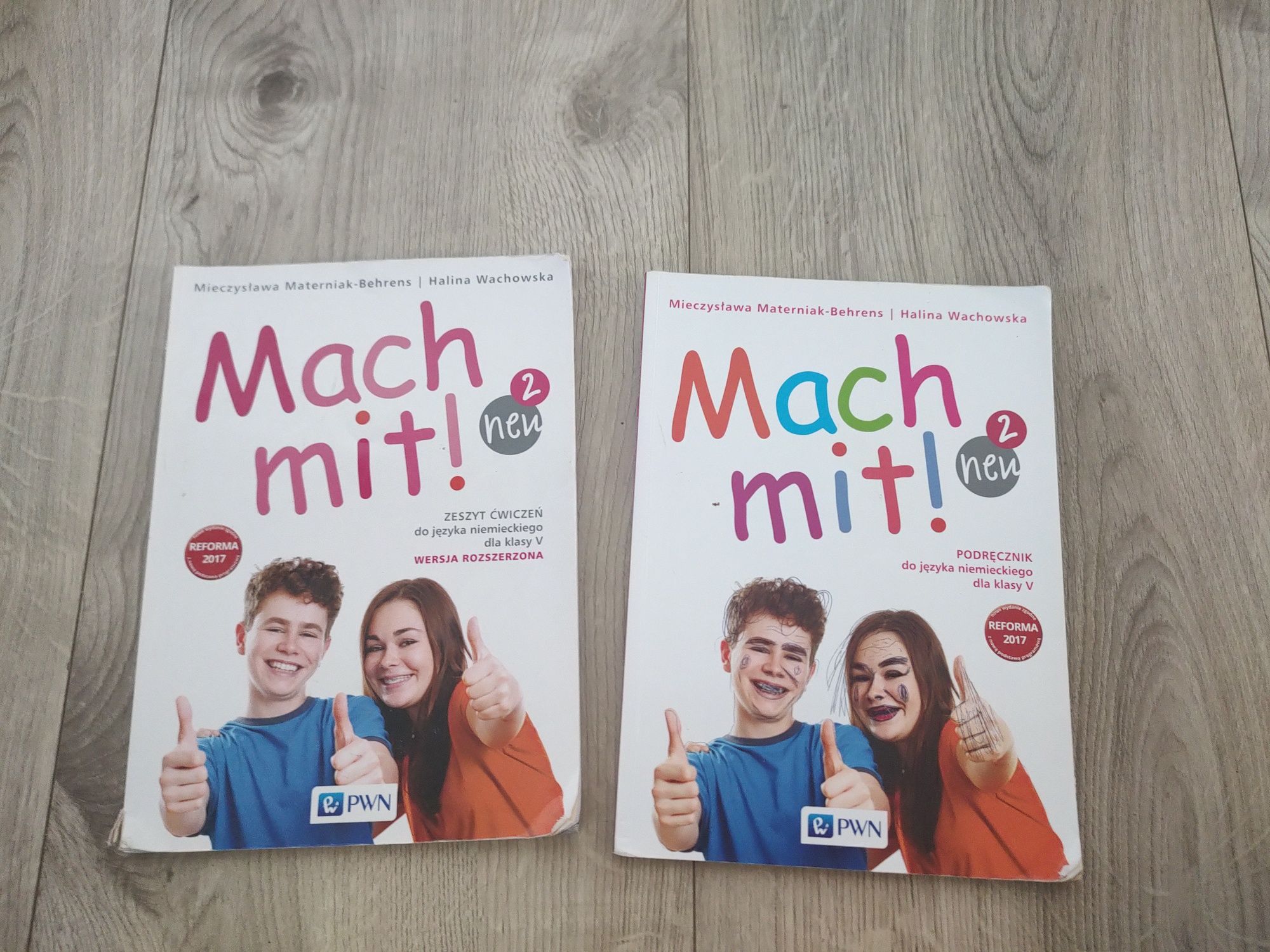 mach mit neu 2 zeszyt ćwiczeń i podręcznik do języka niemieckiego, Hal