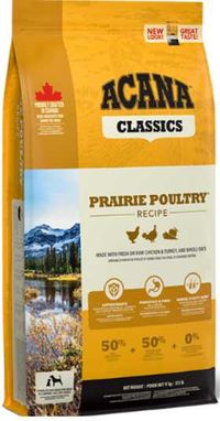 Acana Prairie Poultry Recipe корм для собак курица индейка акция 17кг