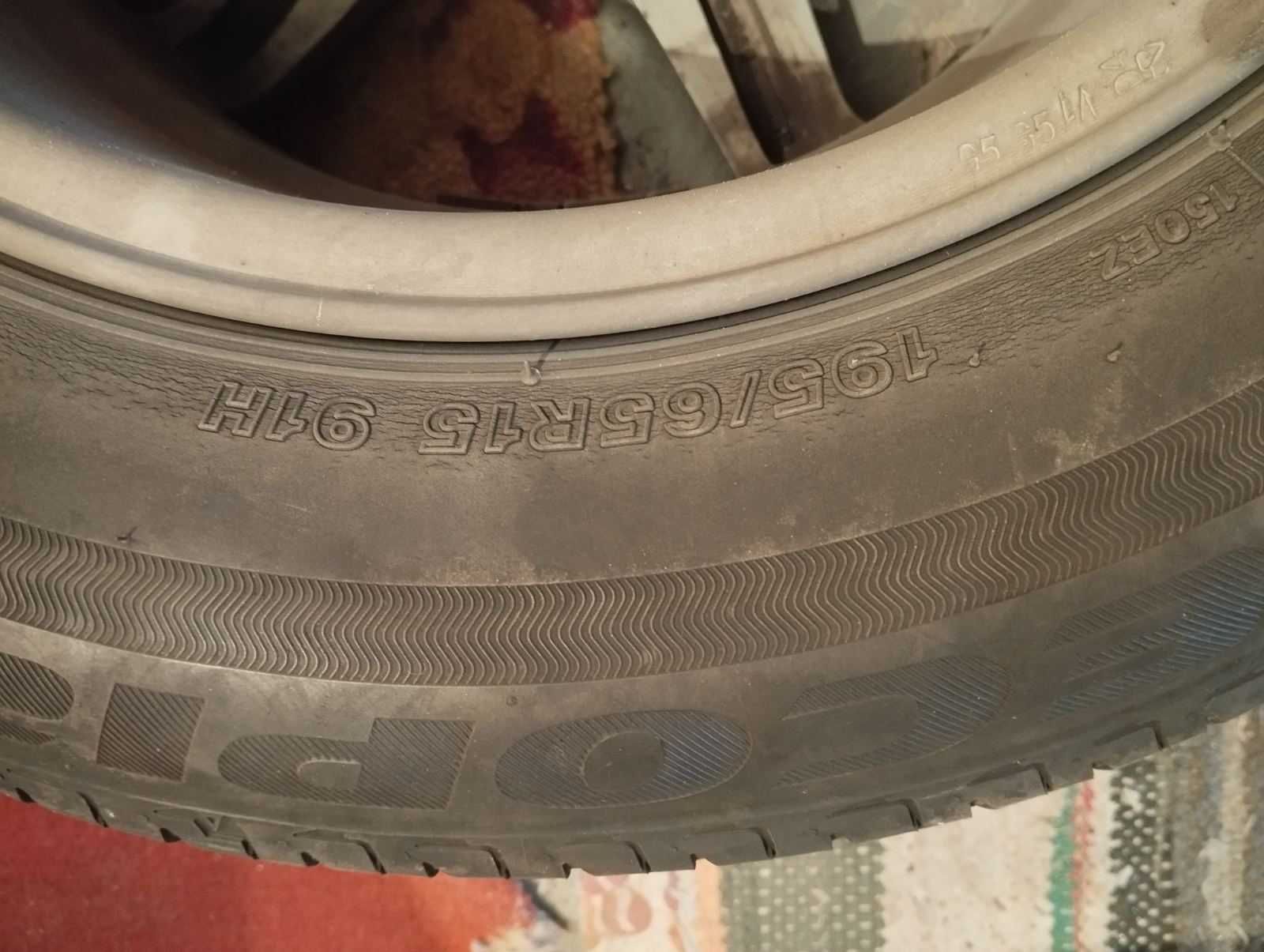 Диски с резиной  195/65/R15