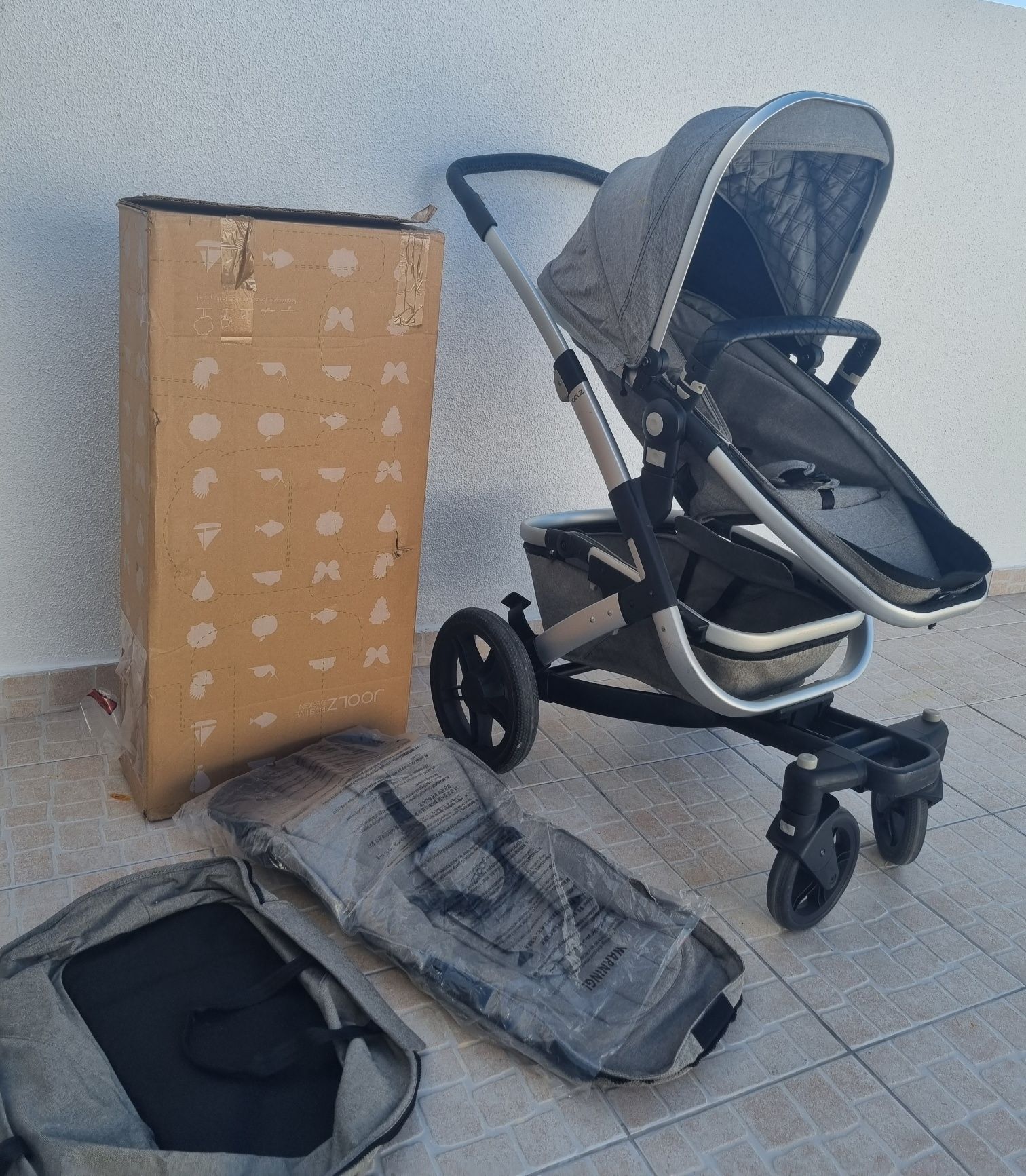 Joolz geo elephant grey carrinho bebe