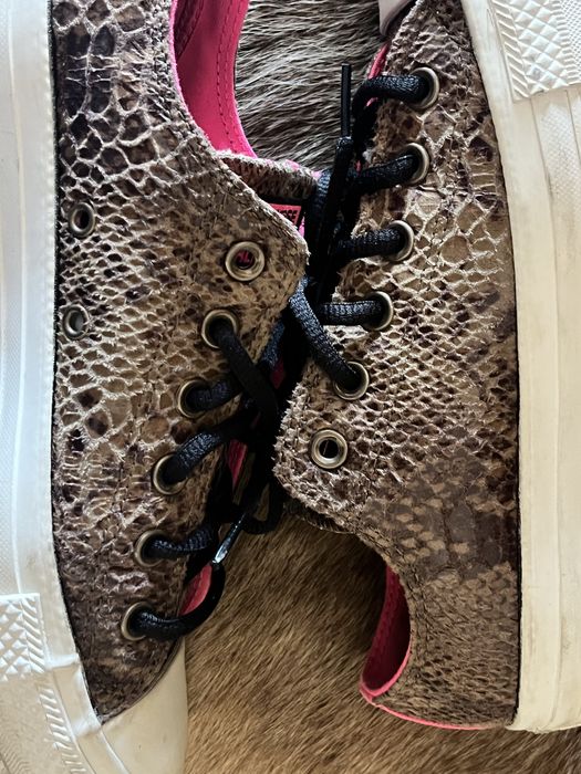 Tenis All Star pele Animal Print