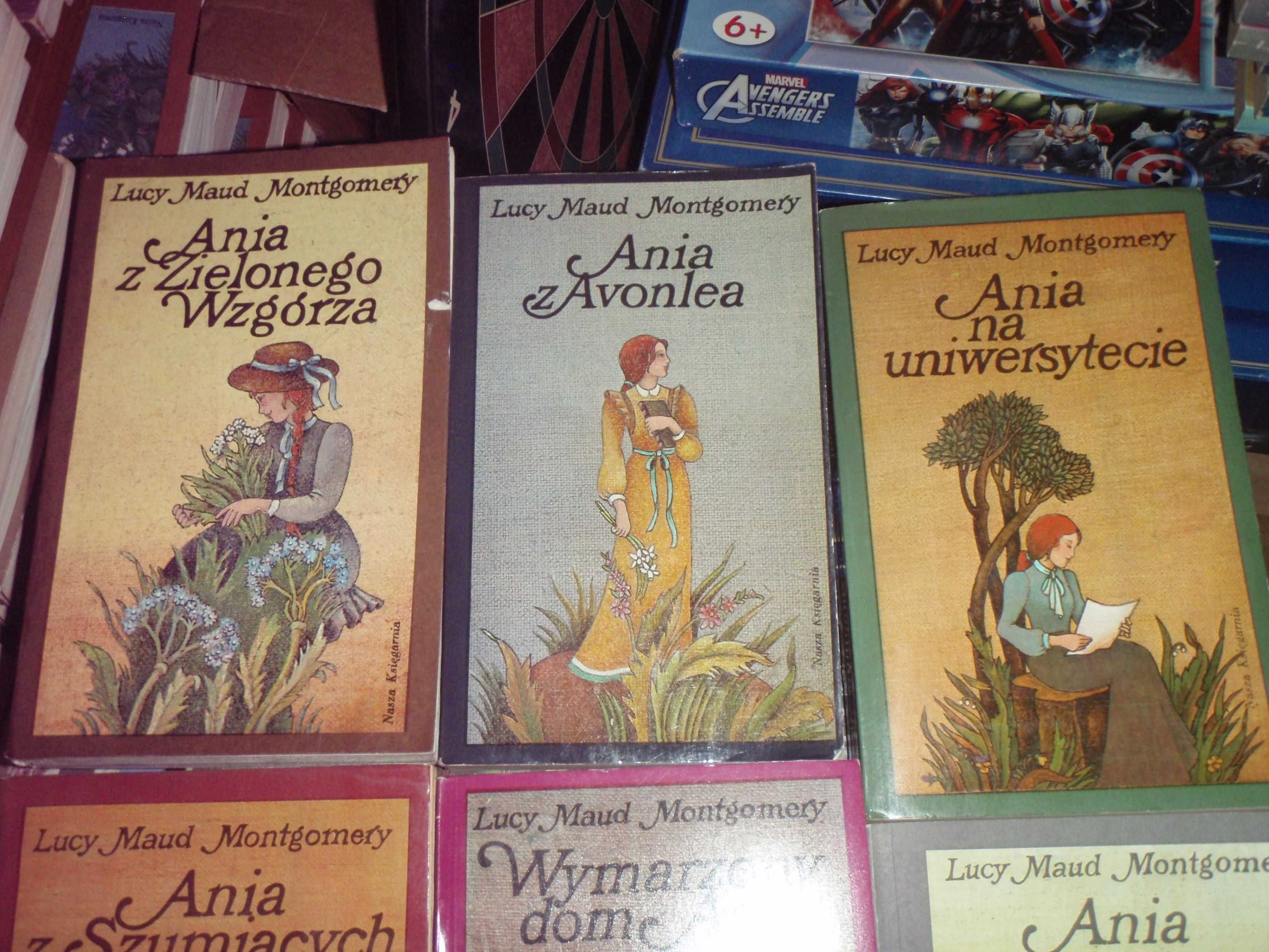 Ania z Zielonego Wzgórza - 8 części L.M. Montgomery