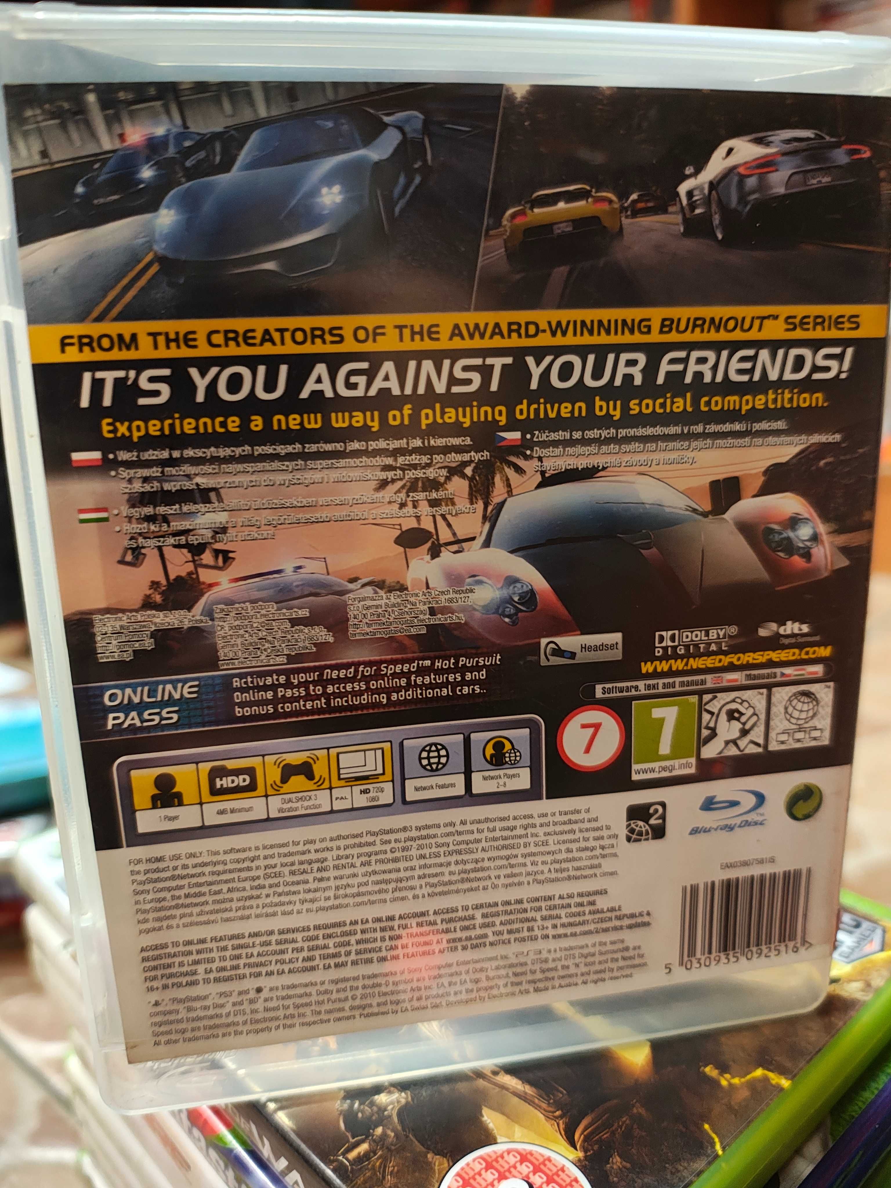 Need For Speed: Hot Pursuit PS3, SklepRetroWWA