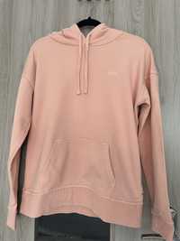 Bluza z kapturem hoodie Vans S morelowa łososiowa