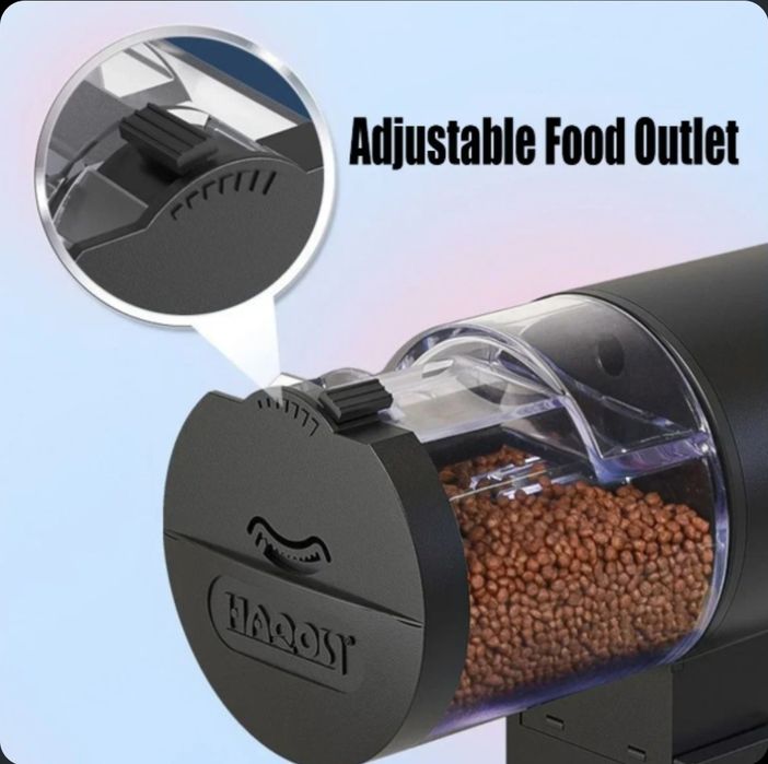 Karmnik automatyczny do akwarium - samoczynny podajnik pokarmu