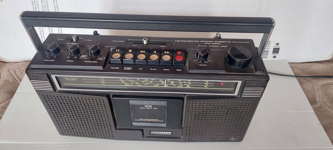 Superscope Radiomagnetofon U.S.A  CRS -2024 Vintage designed  Marantz