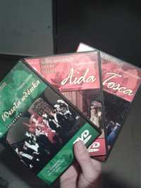 Kolekcja DVD Najsławniejsze opery świata La scala Aida Tosca Wesoła