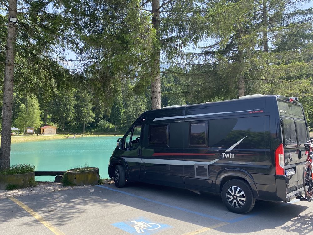 Kampervan Fiat Ducato Adria Twin 3.0 manual tempomat solar kamera cofa