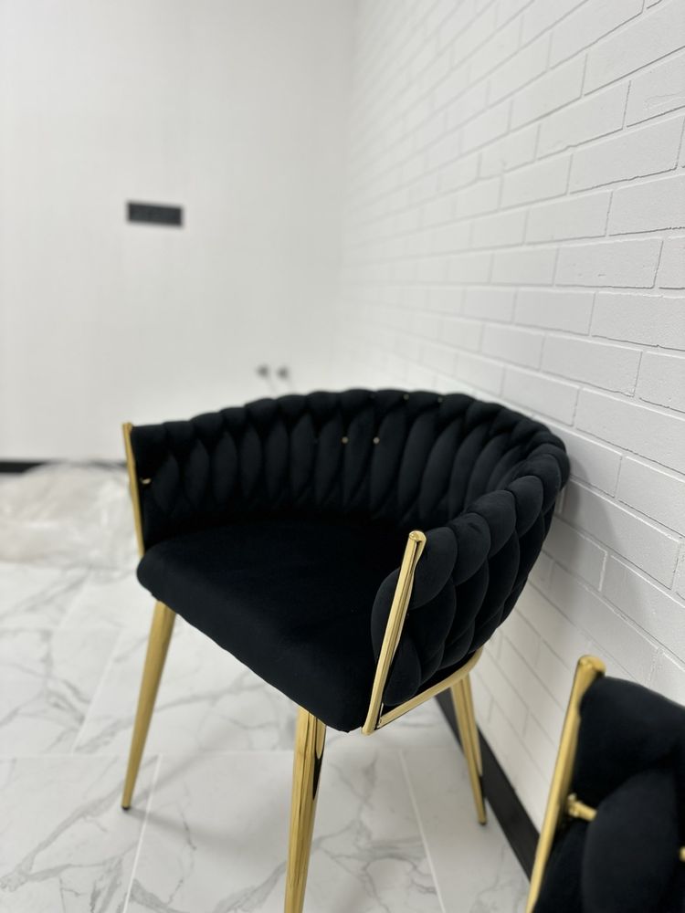 Стілець Just Sit IMPERIA velvet Чорний