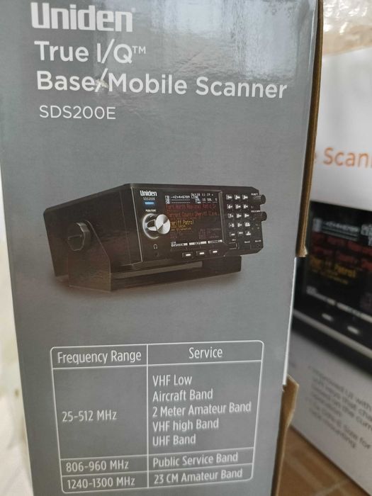 Сканер UNIDEN SDS200 SDS200E 25-1300 МГц з розблокованим DMR.