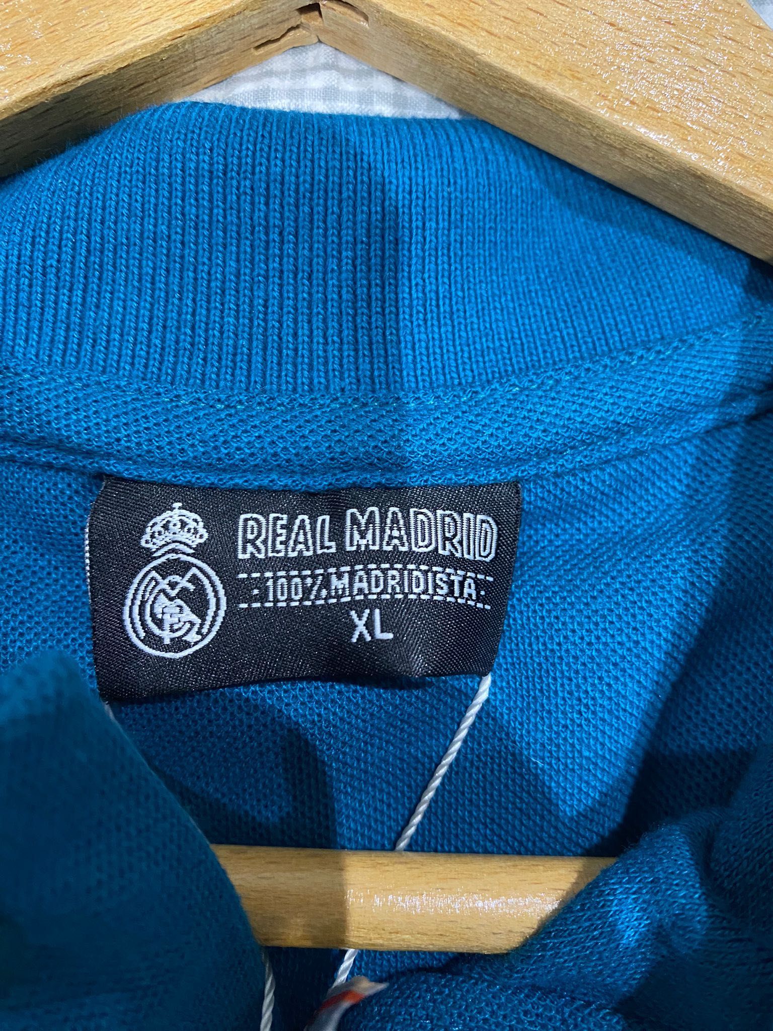 Real Madrid Pólo - Azul Petróleo XL