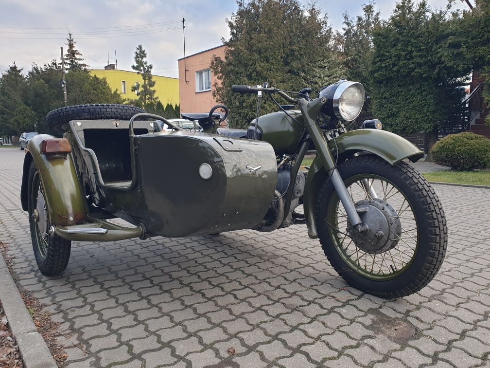 MW 750 napędowiec  mt k 750 m 72 ural dniepr