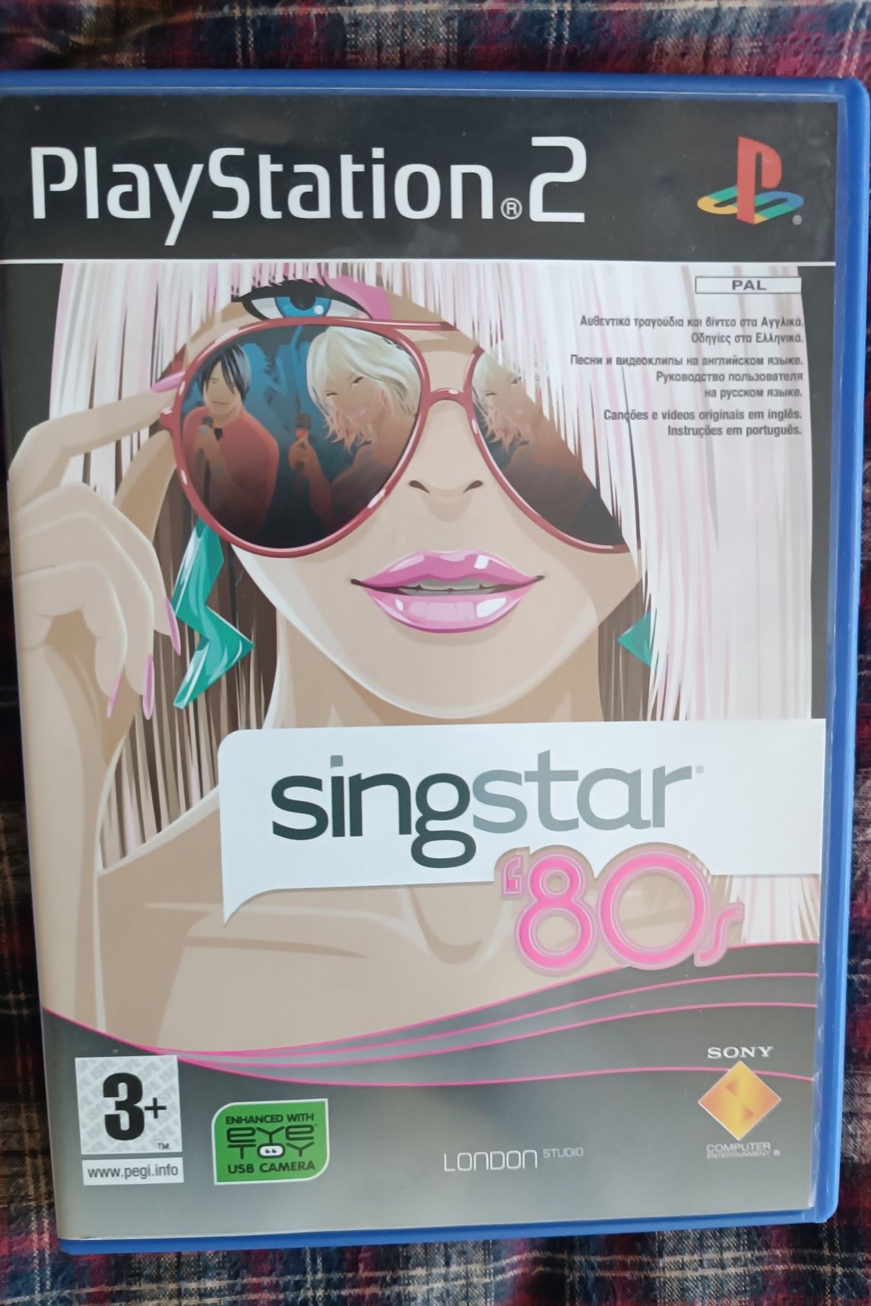Singstar 80s ps2 PlayStation2