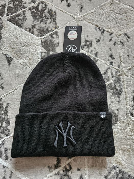 Czapka zimowa męska 47 MLB NY Yankess