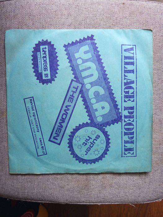 8x single YMCA Bee Gees Smokie Quatro tonpress Blondie
