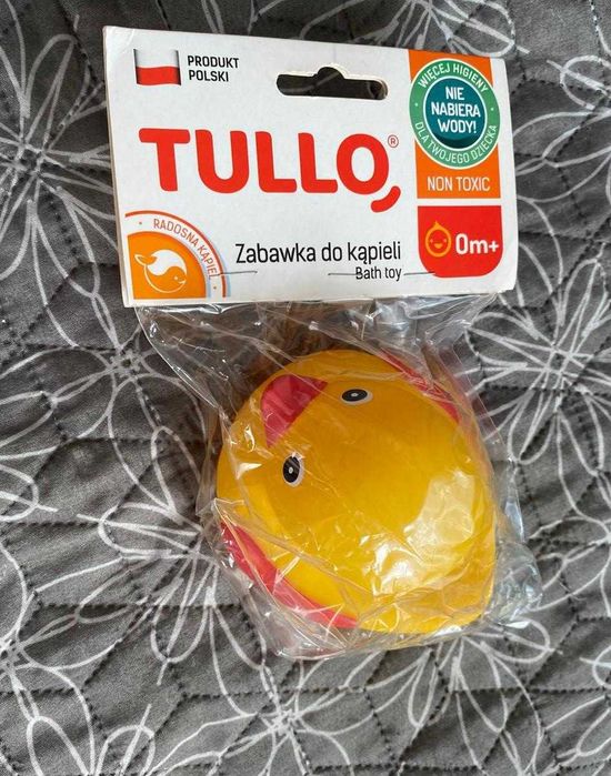 zabawka do kąpieli gumowa kaczka Tullo - nowa