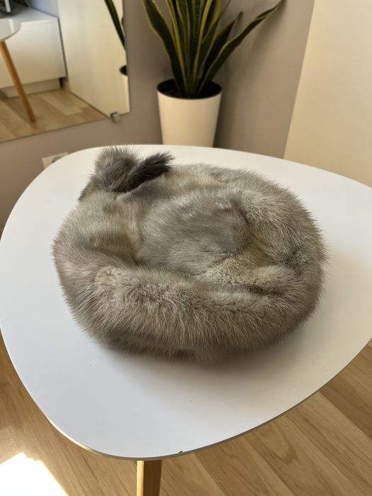 Czapka, kapelusz z prawdziwego futra