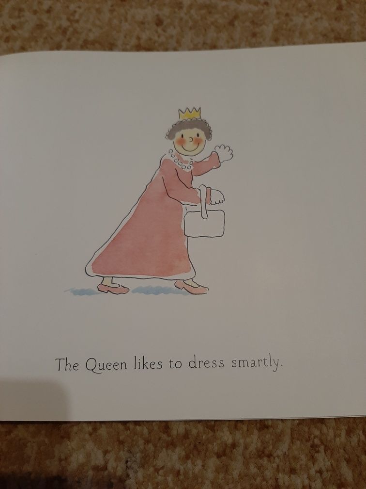 The Queen's Knickers - Nicholas Allan, książka dla dzieci po angielsku