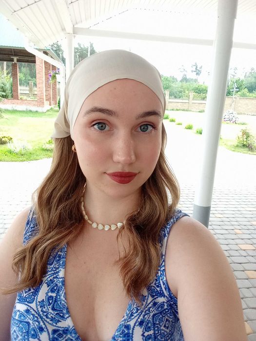 Дівоча літня косинка-обідок на голову