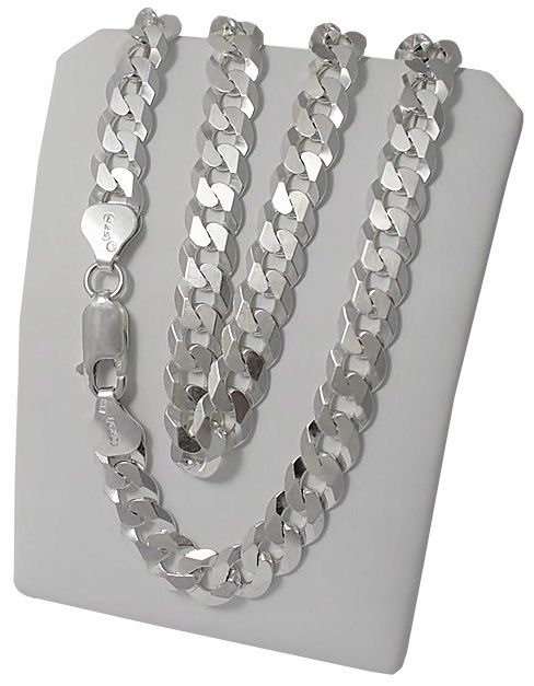 Łańcuszek Srebrny Pancerka 7,5 mm Grawer Gratis