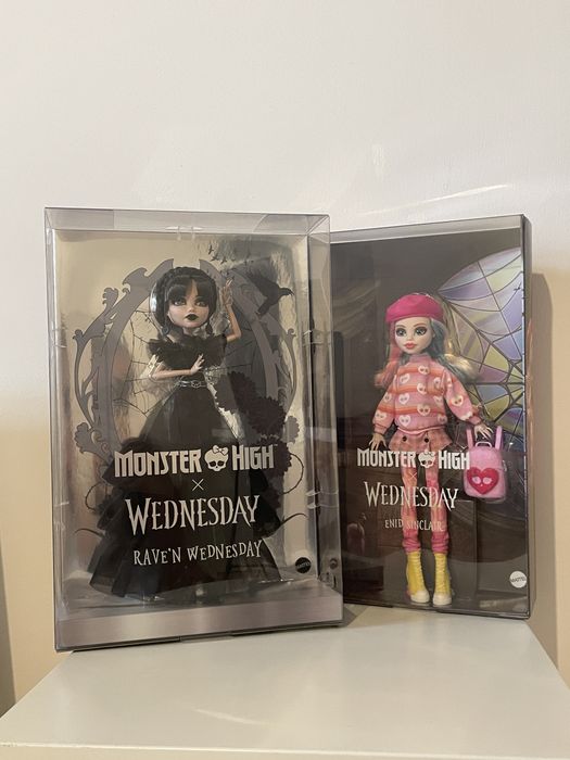Monster High Wednesday Zestaw 2x Lalka