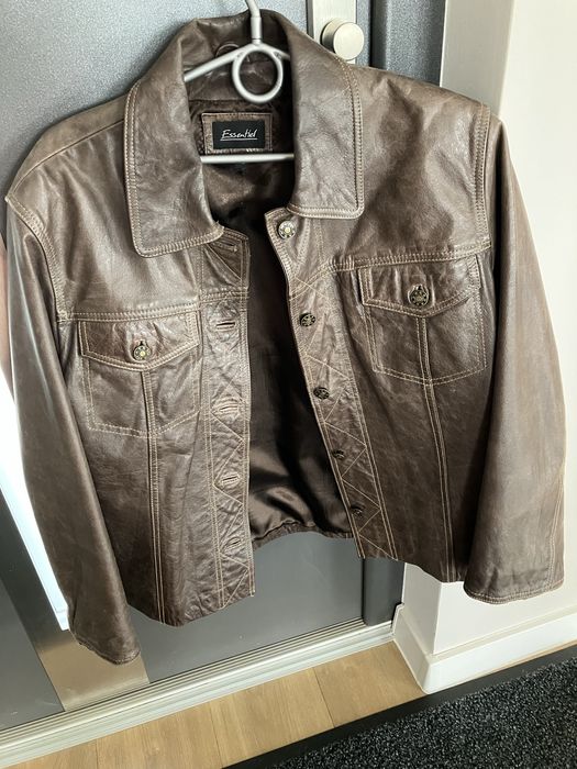 Kurtka skórzana, skóra naturalna